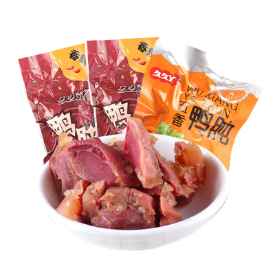 久久丫鸭肫小包装500g 香辣与麻辣交织的鸭肉零食新体验